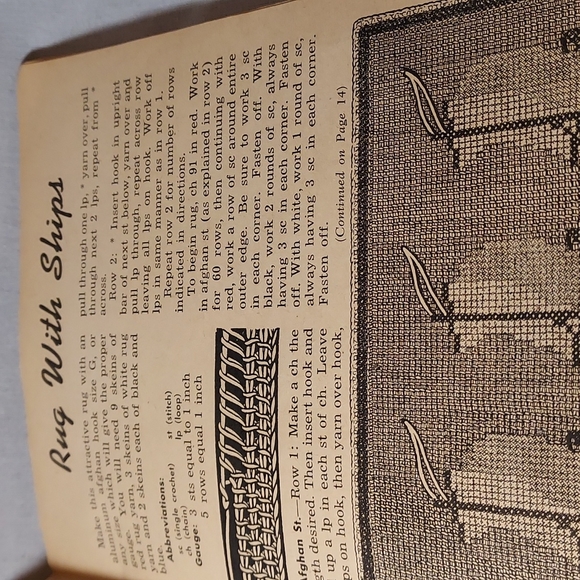 1962 Vintage "The Workbasket" Number 7 Volume 27 April 1962 - Picture 5 of 12